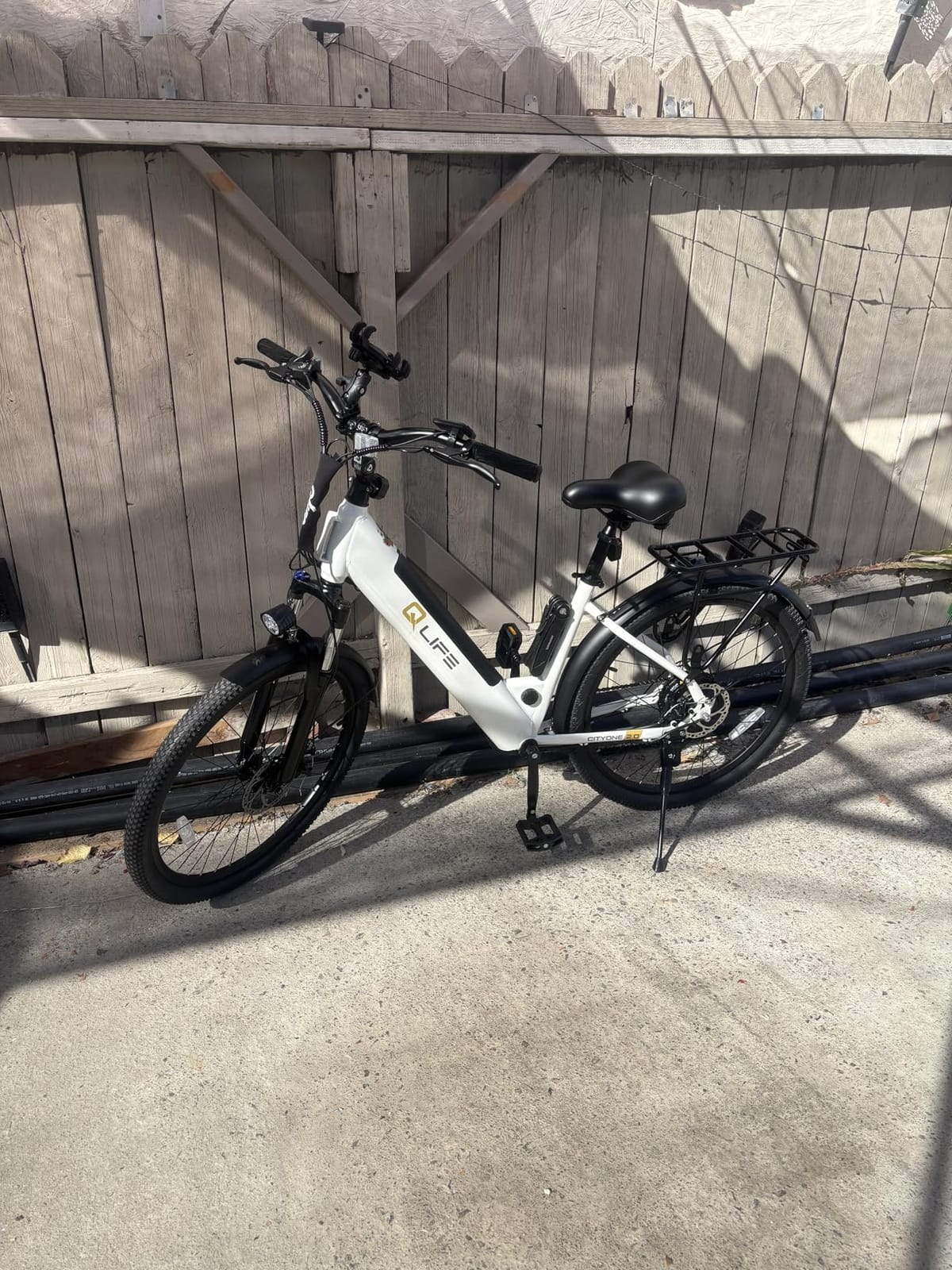 Qlife Cityone 2.0 Electric Bike for Adults, Up to 65 Miles Range, 1200W Peak Motor 26