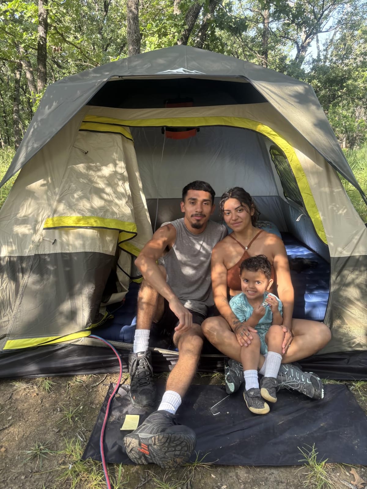 4 Person Instant Tents for Camping Setup in 50s, Cabin Tent with Rainfly customer photo 2