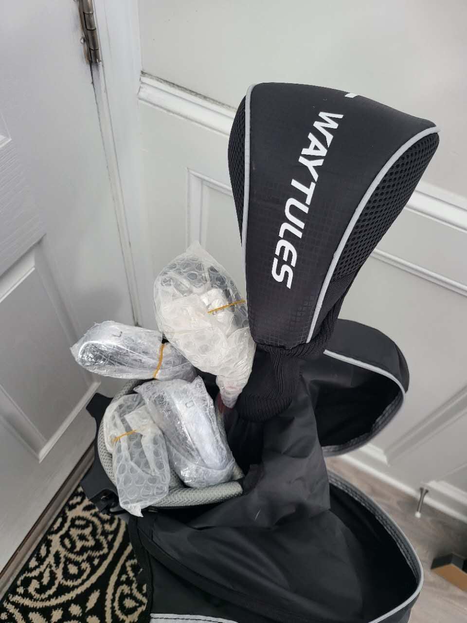 6-8-Piece Complete Golf Club Set for Men - Adult Golf Clubs with Stand Bag, Driver, Hybrid, 5/7/9/P Irons & Putter, Right Handed customer photo 2