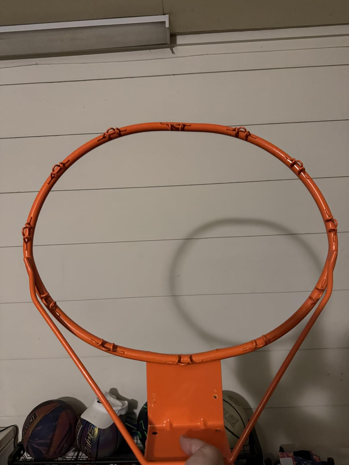 Basketball Hoop 40/44/48 Inch Impact Backboard 4.8-10FT Height Adjustable, Portable Basketball Hoop Outdoor Goal System with Impact Backboard and Wheels for Adults customer photo 1