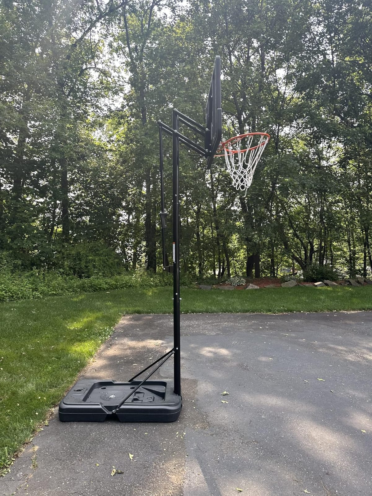 Basketball Hoop 40/44/48 Inch Impact Backboard 4.8-10FT Height Adjustable, Portable Basketball Hoop Outdoor Goal System with Impact Backboard and Wheels for Adults customer photo 2