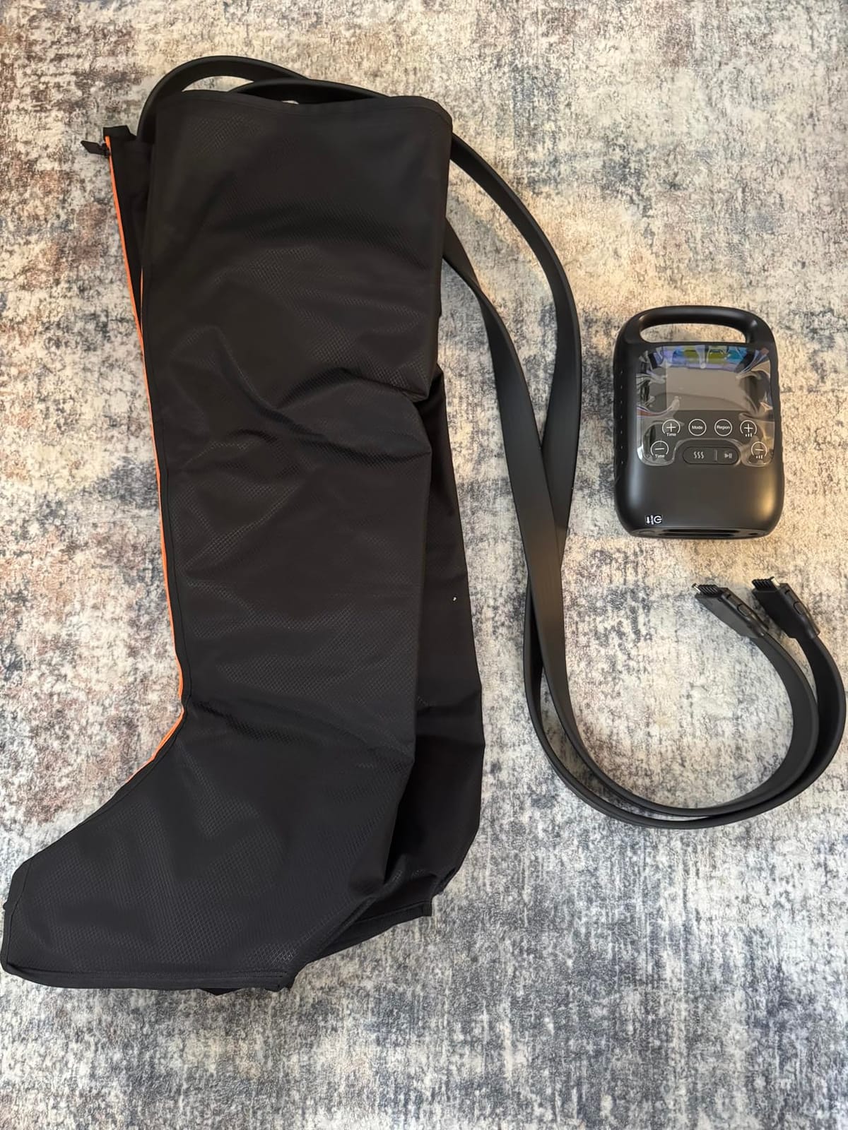 JZBRAIN Professional Sequential Air Compression Boots for Athletes, Medium customer photo 1