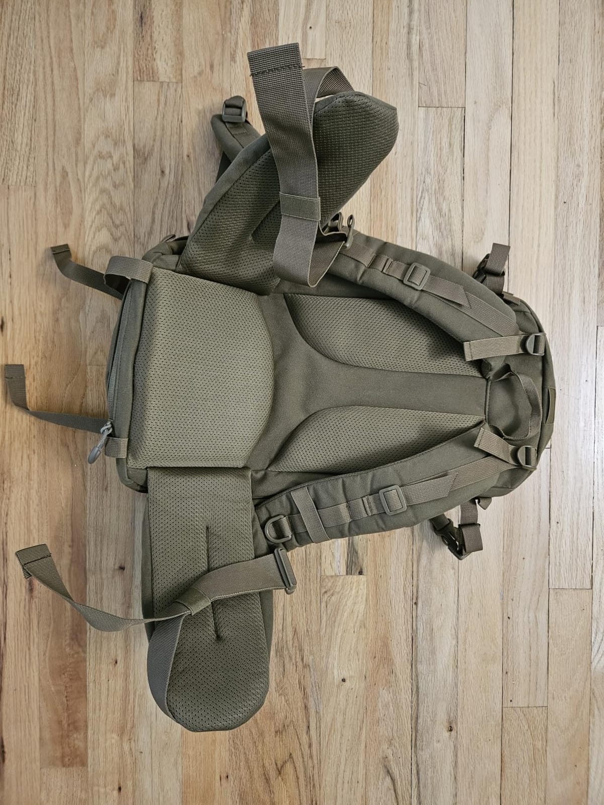 Lone Trail SB1 25L Silent Hunting Backpack - Bow and Rifle Carry System | Quiet brushed fabric day pack, waterproof rain cover included, MOLLE webbing, organized storage for deer and elk hunts customer photo 2