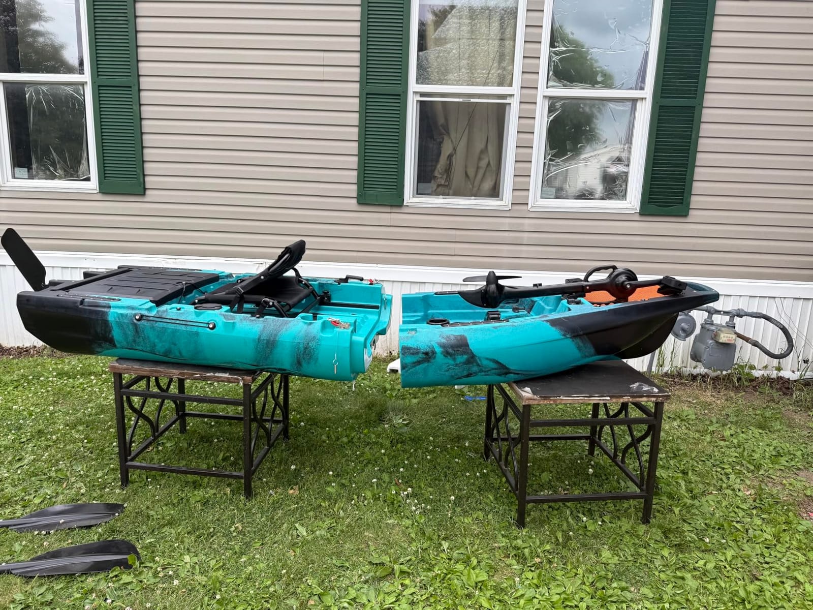Albott Modular Fishing Kayak with Drive System & Durable HDPE, Customizable | Lightweight Sit-on-Top Kayak for Adult & Youth, Perfect for Leisure & Commercial Use, 420lbs Capacity customer photo 1