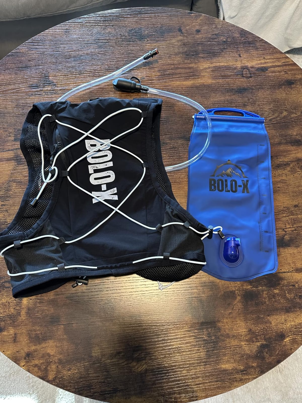 BOLO-X Running Vest with Water Bladder Running Vest for Men & Women customer photo 1