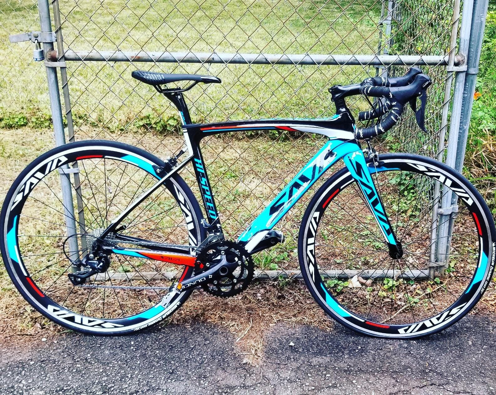 SAVADECK Full Carbon Racing Bike A7L Pro 2026 - Carbon Frame & Wheelset, with Shimano R7120 24-Speed, Hydraulic Disc Brakes, 90% Pre-Assembled customer photo 1