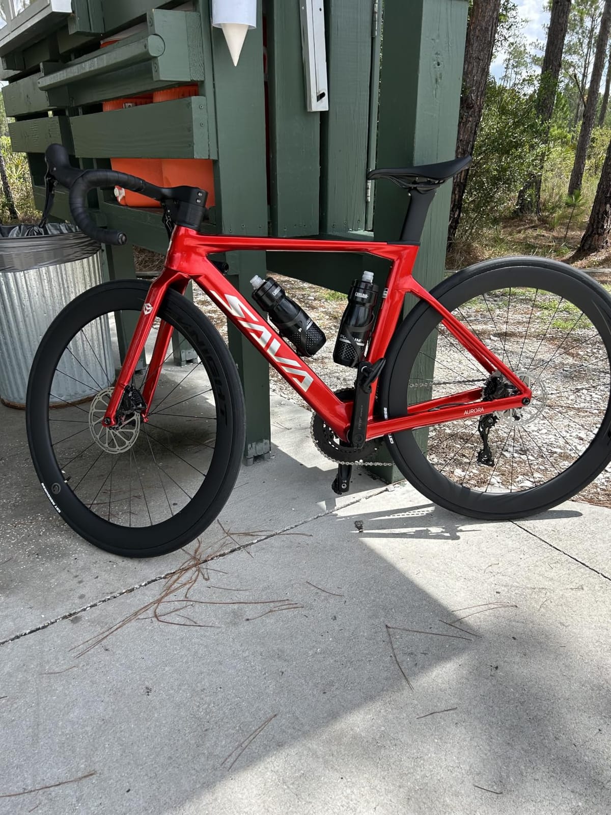 SAVADECK Full Carbon Racing Bike A7L Pro 2026 - Carbon Frame & Wheelset, Shimano R7120 24-Speed, Hydraulic Disc Brakes, 90% Pre-Assembled customer photo 2