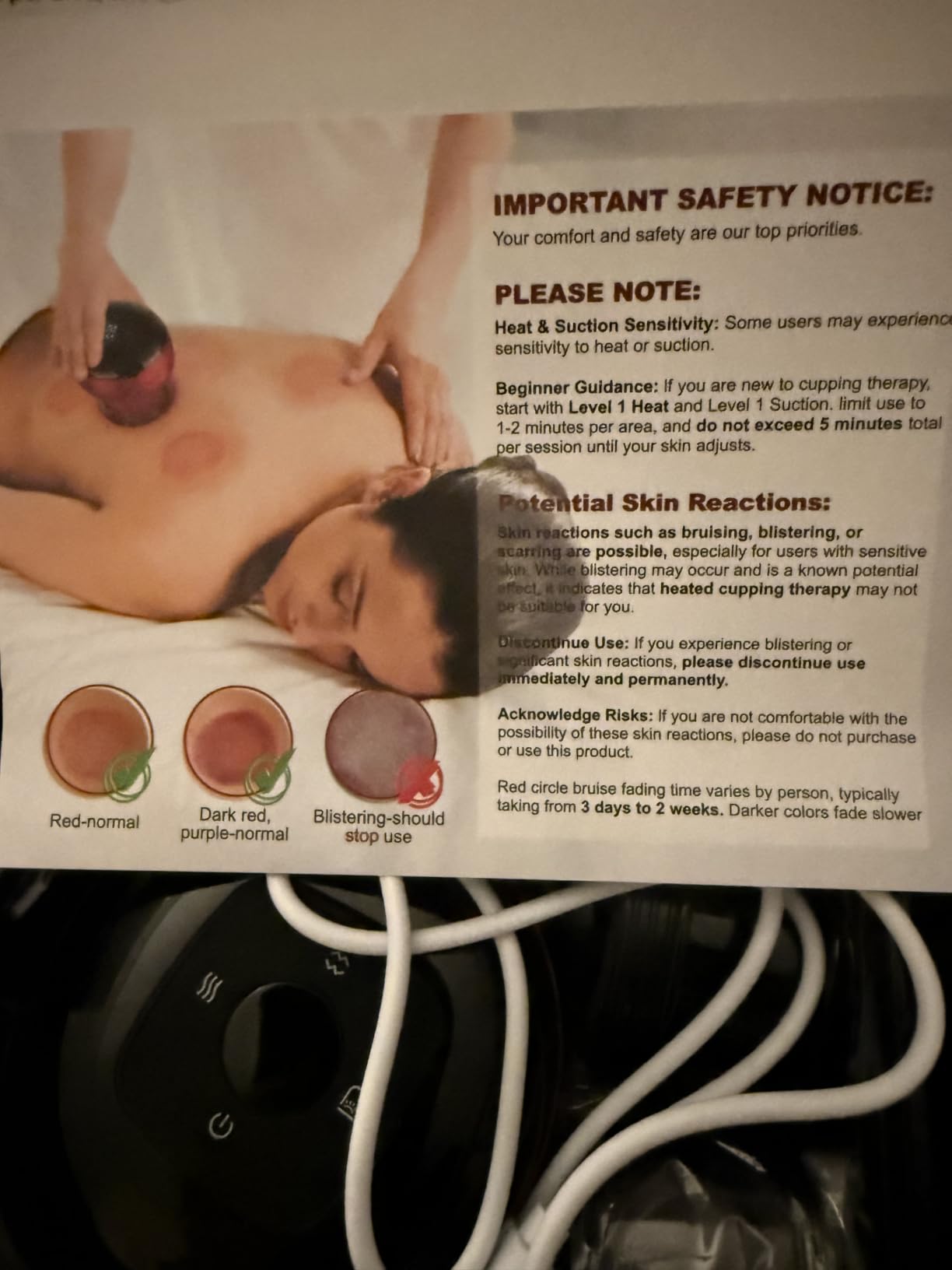 2 Pack Cupping Set, 7-in-1 Smart Cupping Kit for Massage Therapy with 2 Modes, Red Light Therapy and 20 Levels of Heat & Suction, Targeted at Muscle Soreness, Knots, Circulation & Tighter Skin customer photo 1