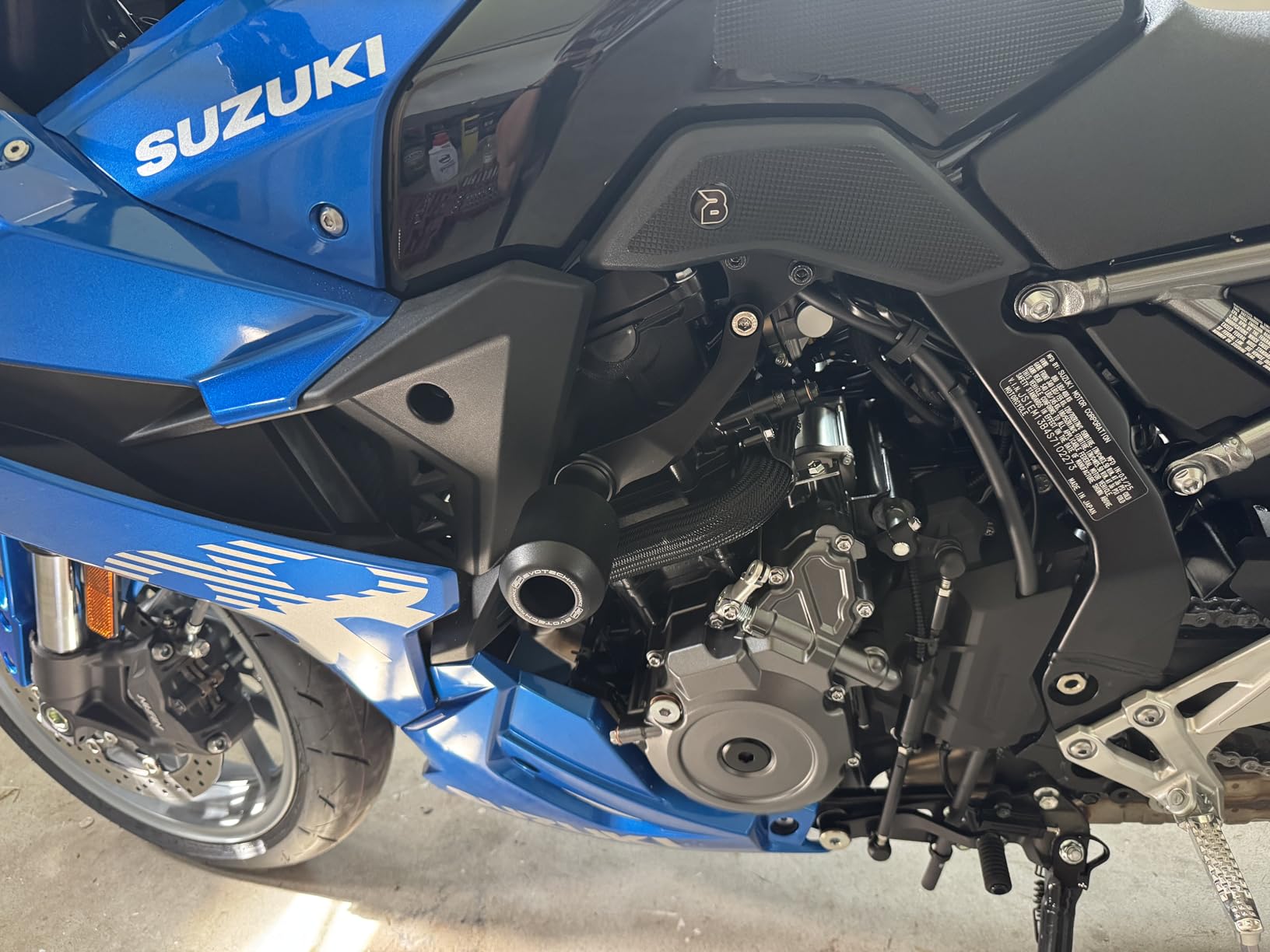 MZS Motorcycle Frame Sliders Aluminum for CBR600RR 2013-2017 | Black No Cut Wheel Crash Protector Guards customer photo 1