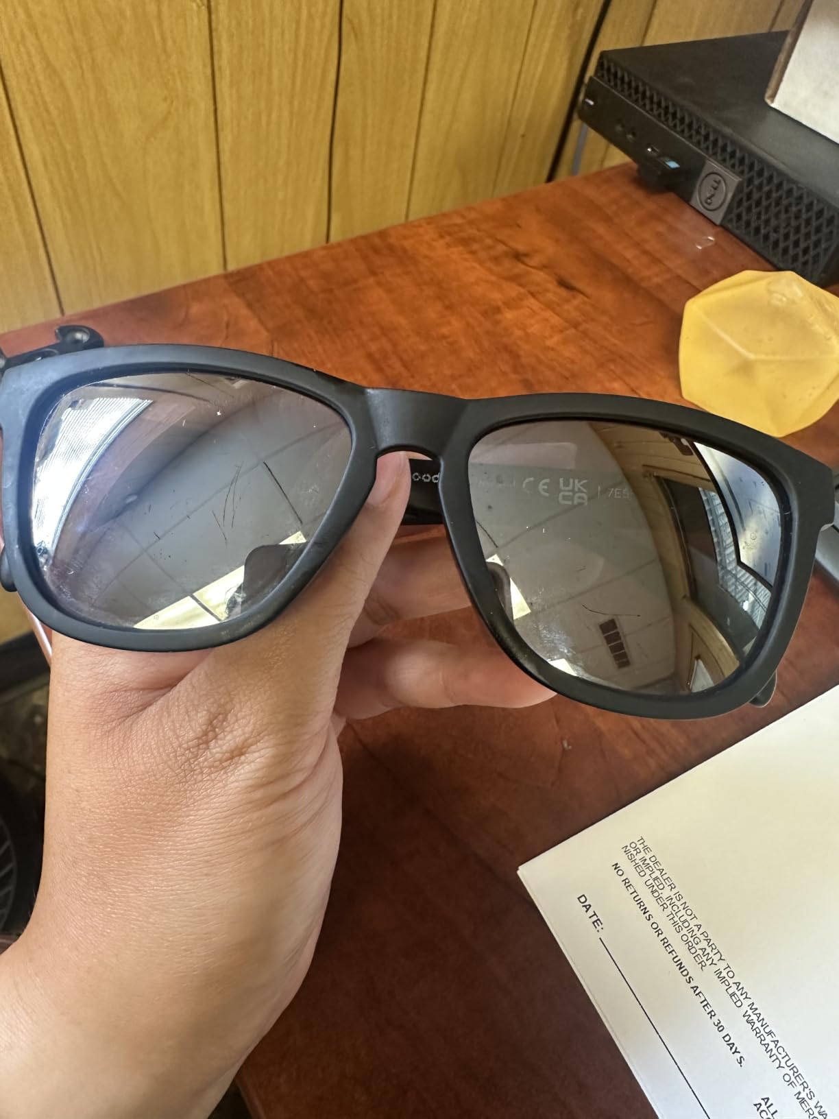 goodr OG Polarized Sunglasses Women & Men - Medium Fit, UV400, Non-Reflective/Mirrored Lenses, No Slip, Multi Colors customer photo 1