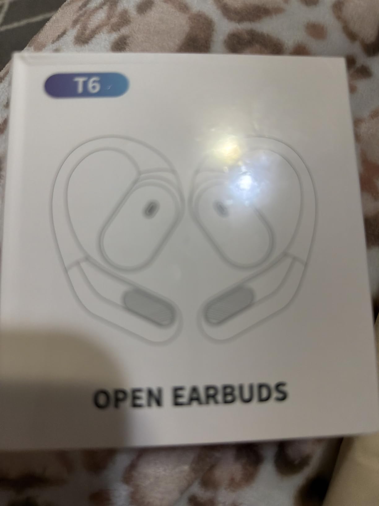 TRAUSI Open Ear Wireless Earbuds Bluetooth Headphones, 80H Playtime Stereo Ear Buds with ENC Noise Cancelling, Fast Charging, IPX7 Waterproof Sports Earphones with Earhook for Running/Workouts Black customer photo 2