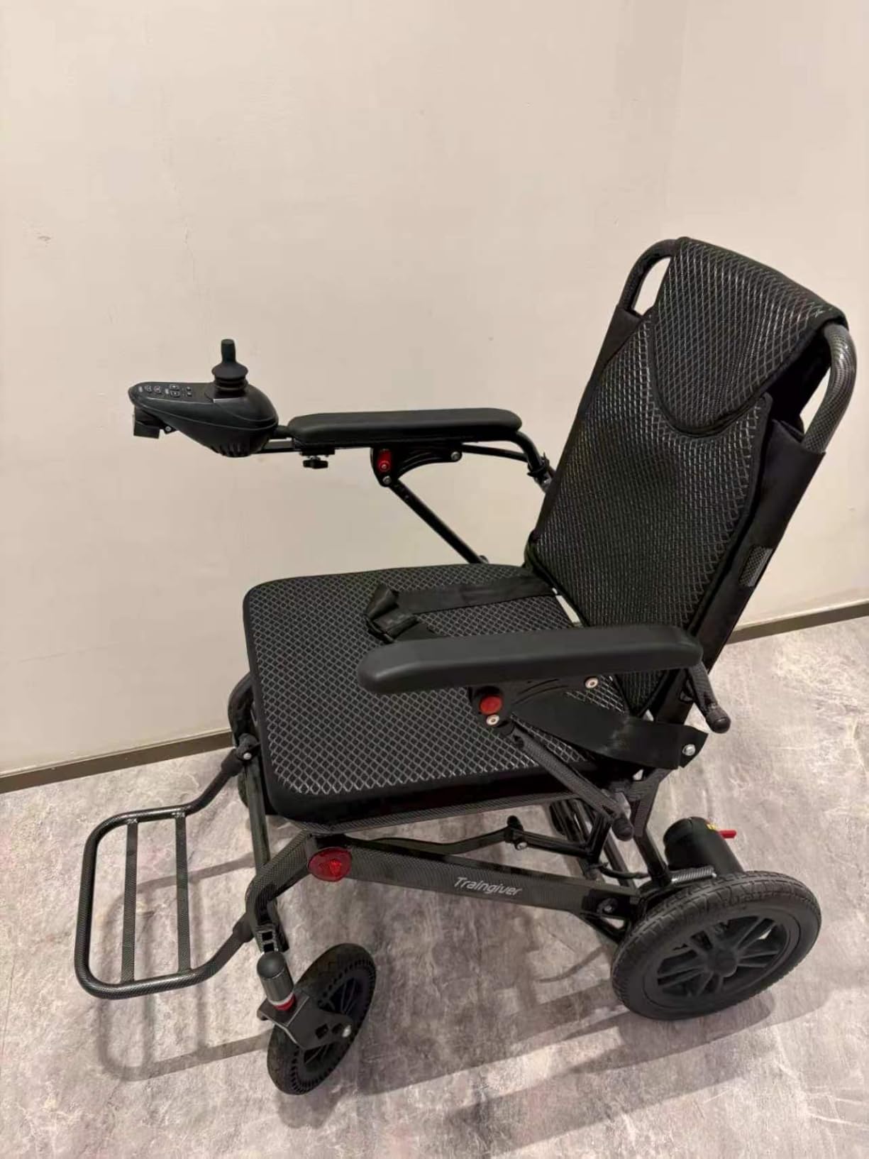 New Electric Wheelchair for Adults, 38LBS Lightweight Motorized Wheelchair | 18+ Miles Long Travel Range, 350 LBS Weight Capacity, 500W Power Chair, Detachable Battery, Airline Approval, Easy Use customer photo 2