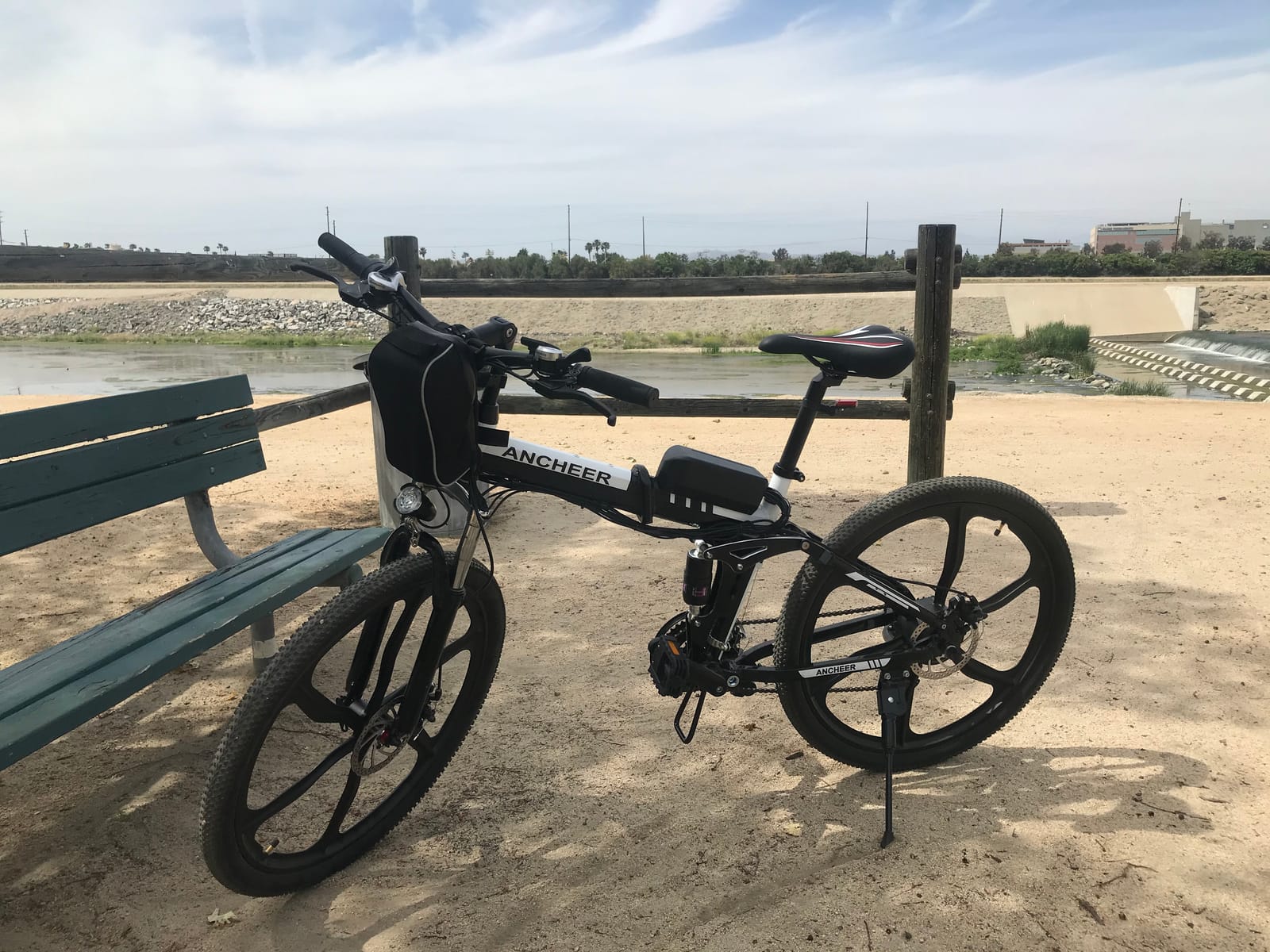 ANCHEER 26'' Electric Bike for Adults, Peak 749W Low Frame Commuter Ebike | 48V/374Wh Removable Battery Up to 50Miles(PAS), 7-Speed Step Through Commuter Ebike Electric Bicycle with Basket, LCD Display customer photo 1