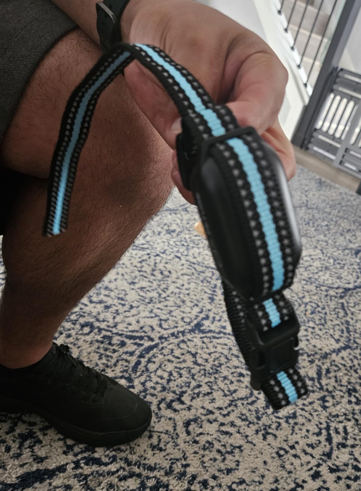 No Shock Dog Training Collar - Safe and Humane | Vibration Collar for 15-120lbs Small Medium Large Dogs, Security Lock Vibrating Dog Collar with Remote 3300Ft customer photo 2