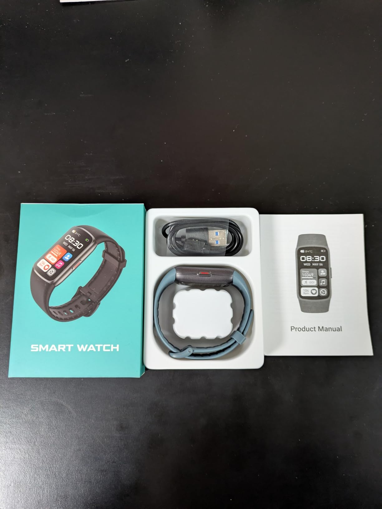 Zeacool Fitness Tracker with 24/7 Heart Rate, Blood Oxygen Sleep Monitor, 123 Sports Modes Calories Smart Watch, IP68 Waterproof Step Counter Activity Trackers Health Pedometer for Women Men customer photo 1