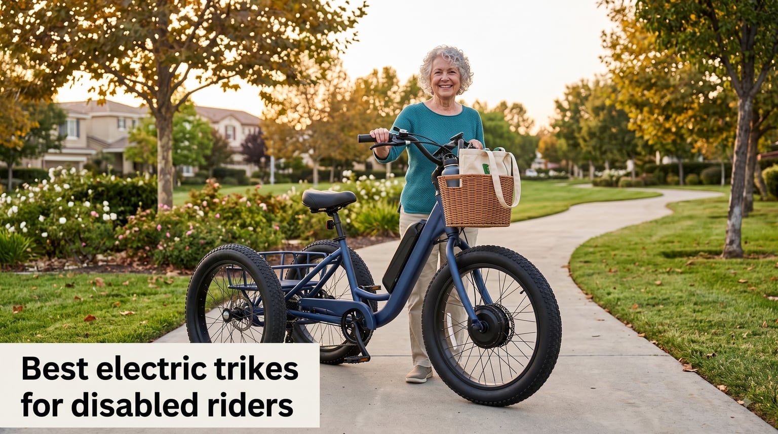 Best electric trikes for disabled riders