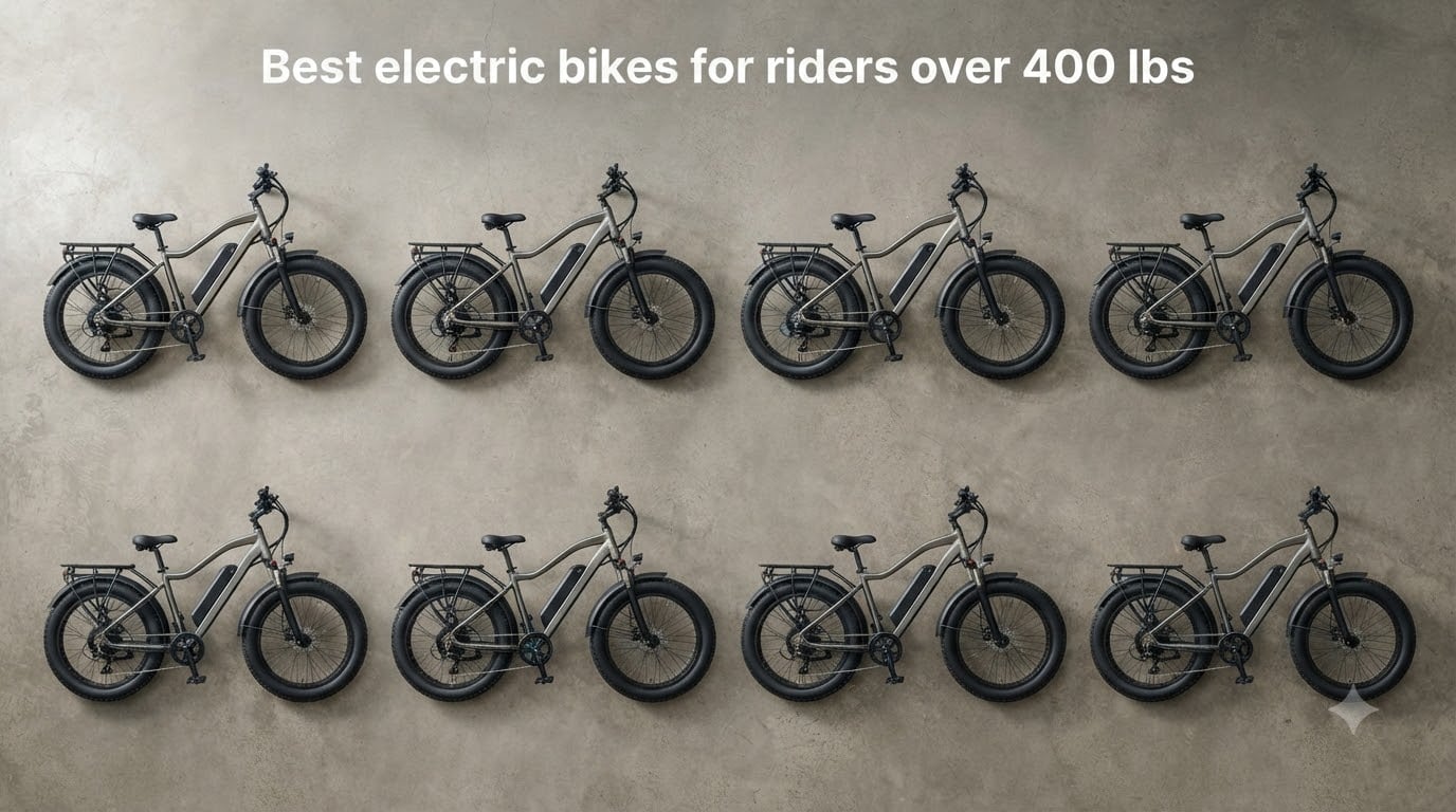 Best electric bikes for riders over 400 lbs