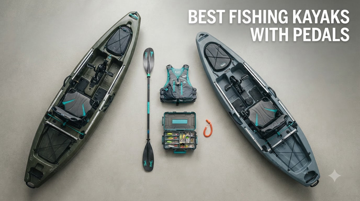 Best fishing kayaks with pedals