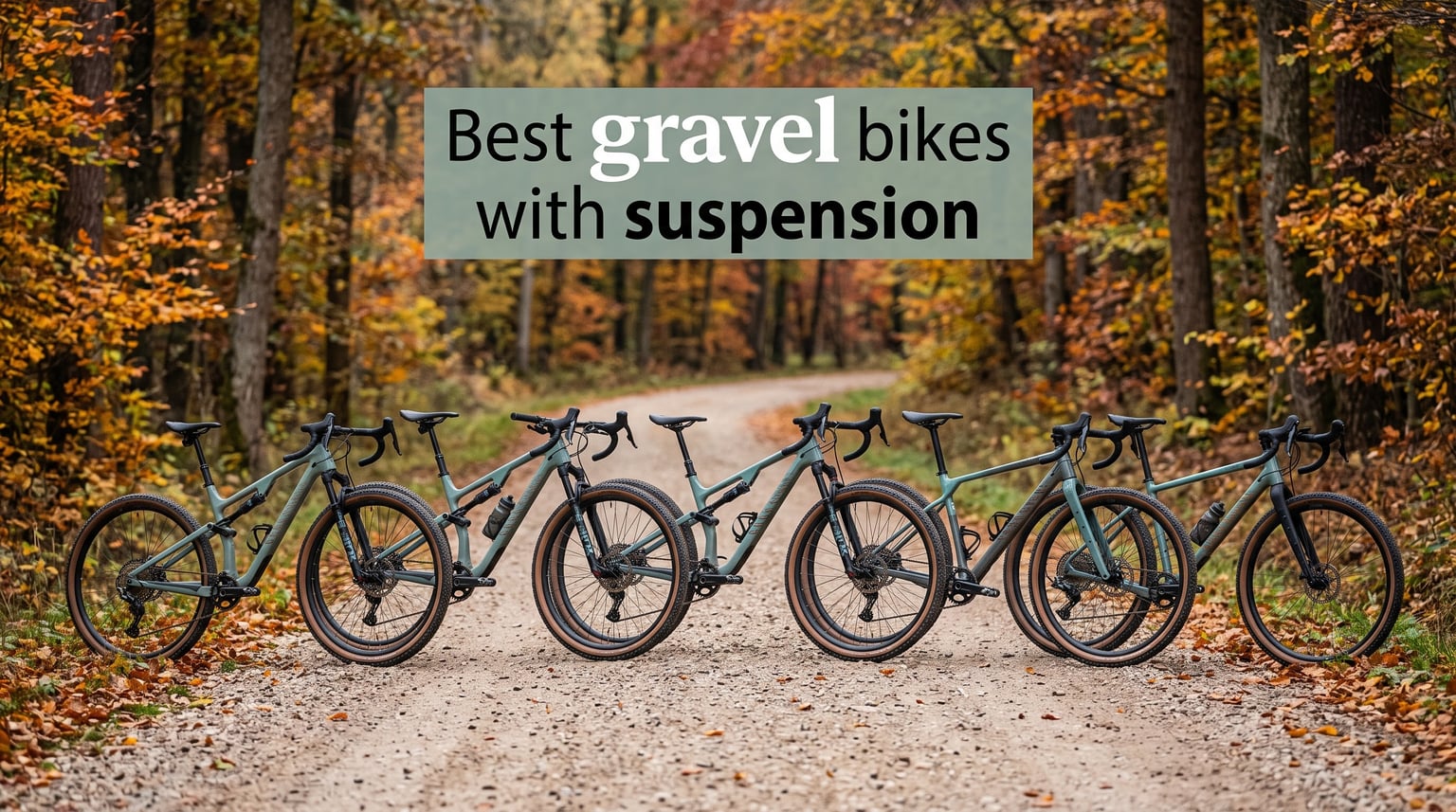 Best gravel bikes with suspension