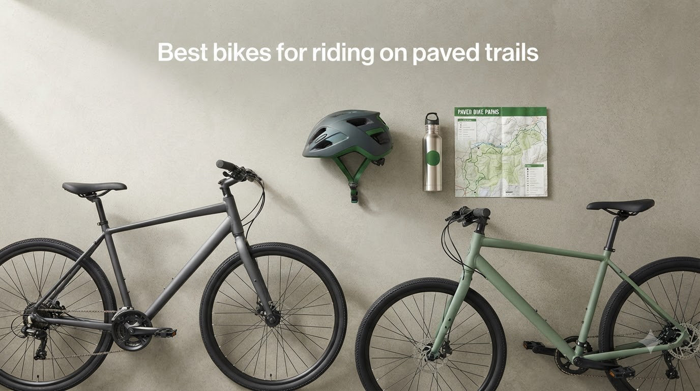 Best bikes for riding on paved trails