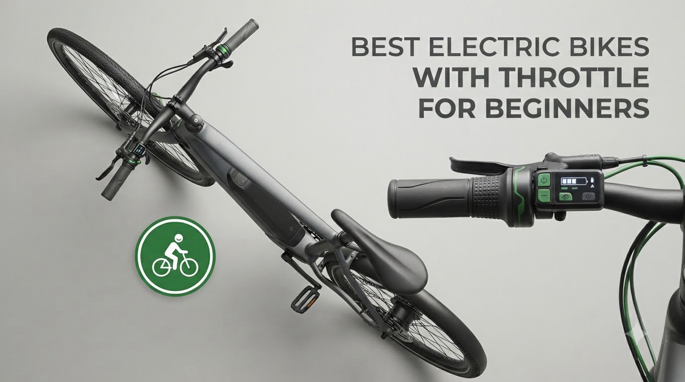 Best electric bikes with throttle for beginners