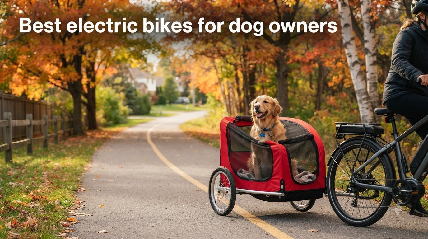Best electric bikes for dog owners