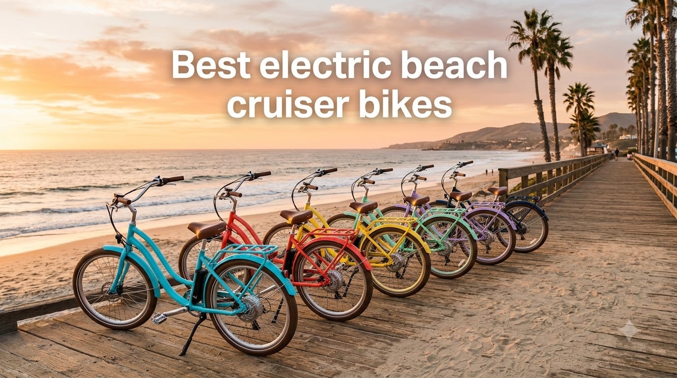 Best electric beach cruiser bikes