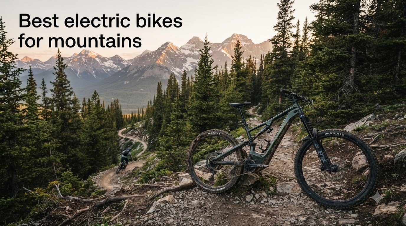 Best electric bikes for mountains