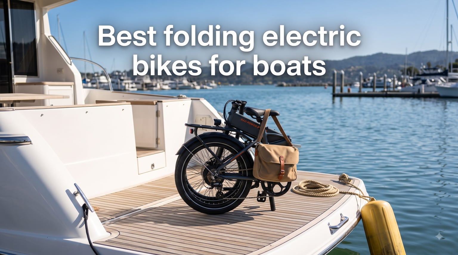 Best folding electric bikes for boats