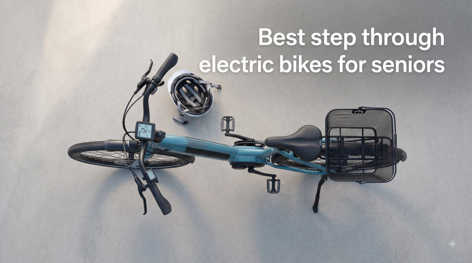 Best step through electric bikes for seniors