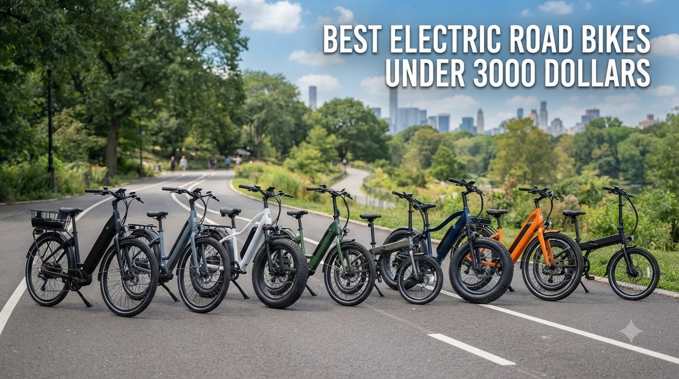 Best electric road bikes under 3000 dollars