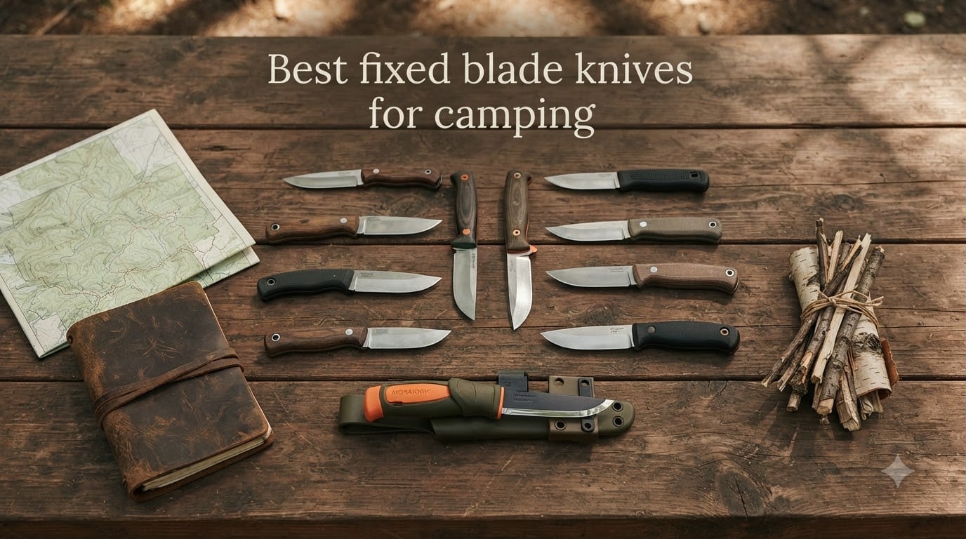 Best fixed blade knives for camping