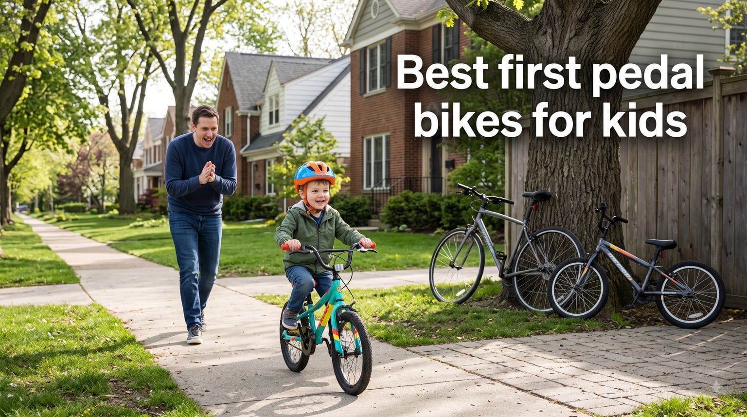 Best first pedal bikes for kids