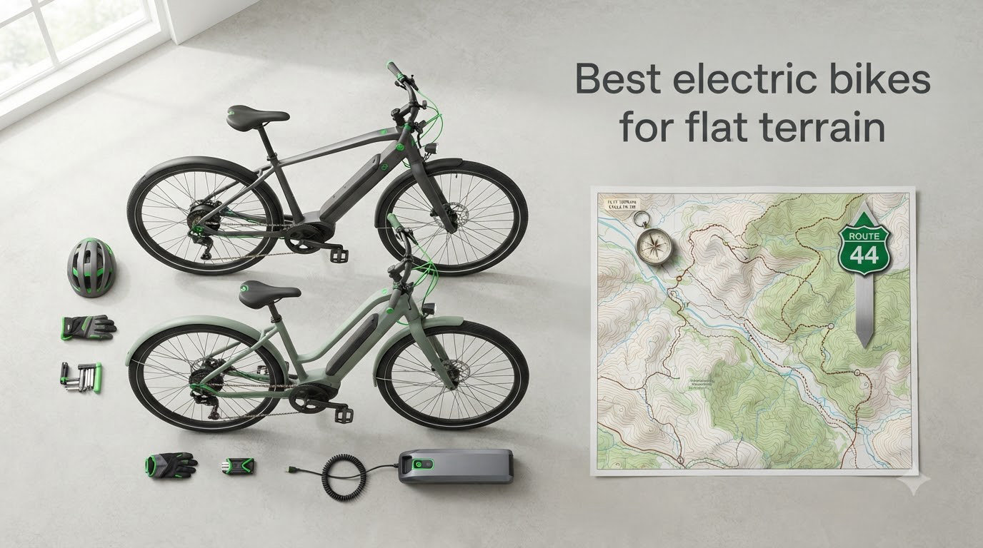 Best electric bikes for flat terrain