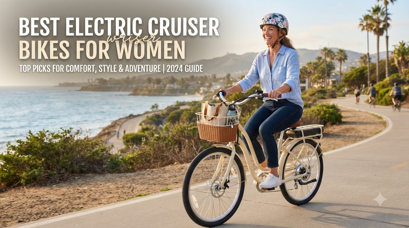 Best electric cruiser bikes for women