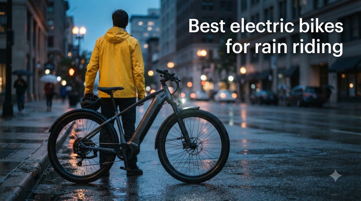 Best electric bikes for rain riding