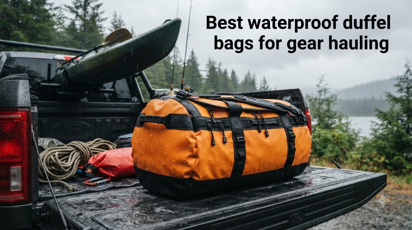 Best waterproof duffel bags for gear hauling