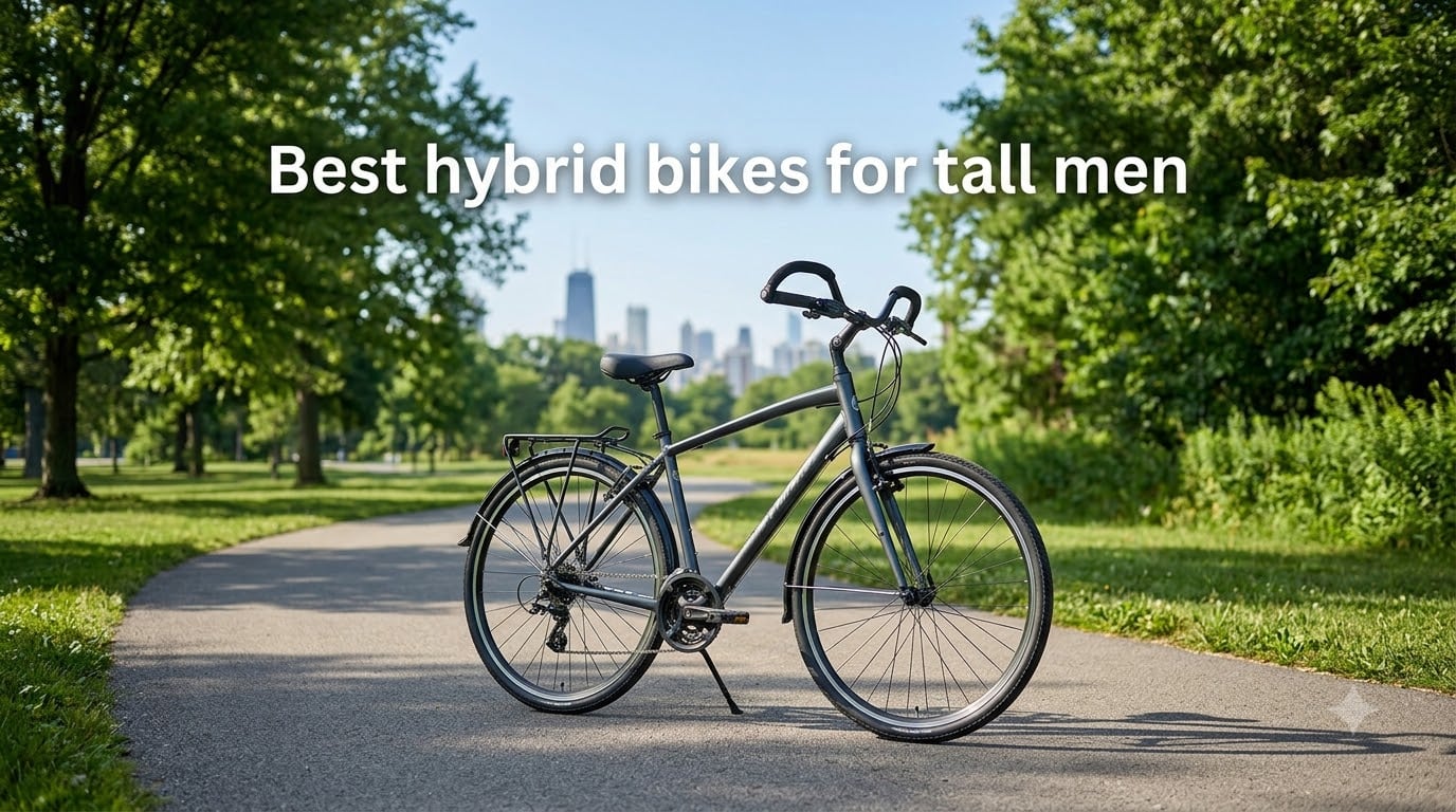 Best hybrid bikes for tall men