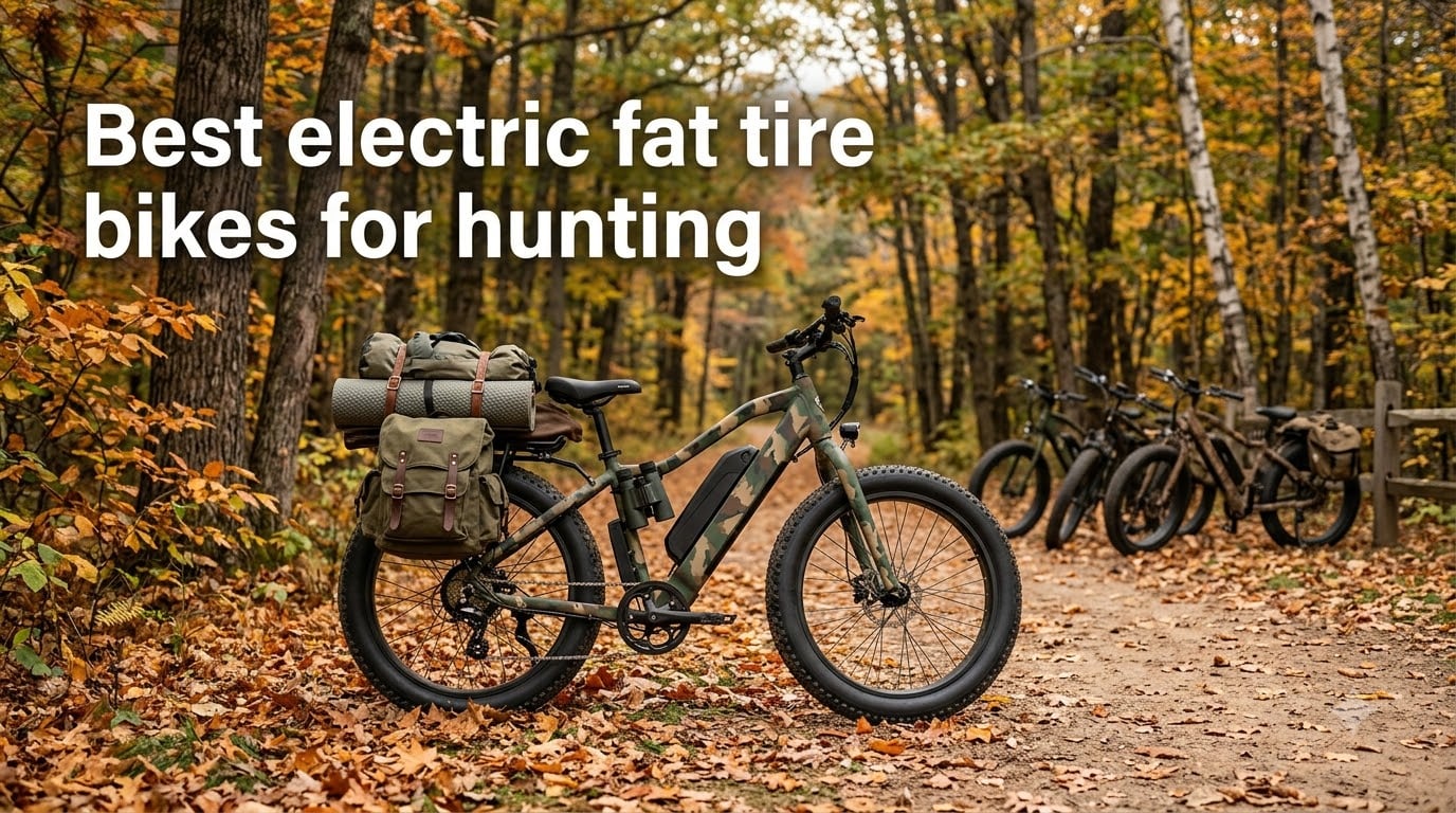 Best electric fat tire bikes for hunting