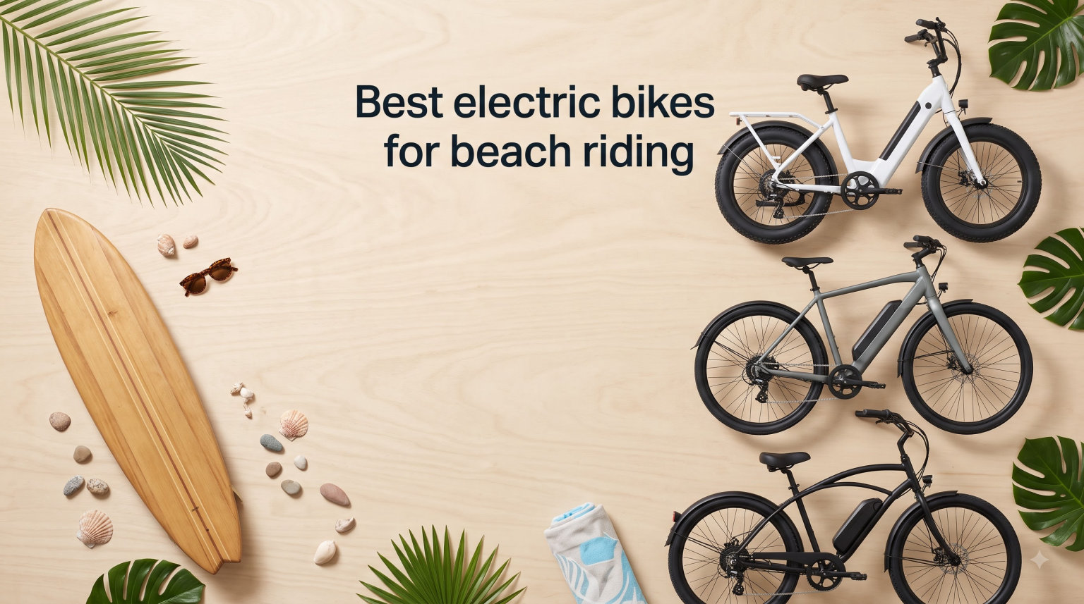 Best electric bikes for beach riding