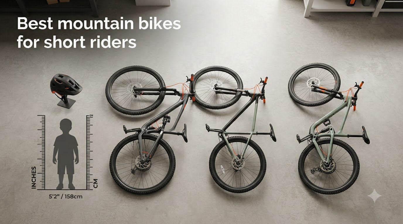 Best mountain bikes for short riders