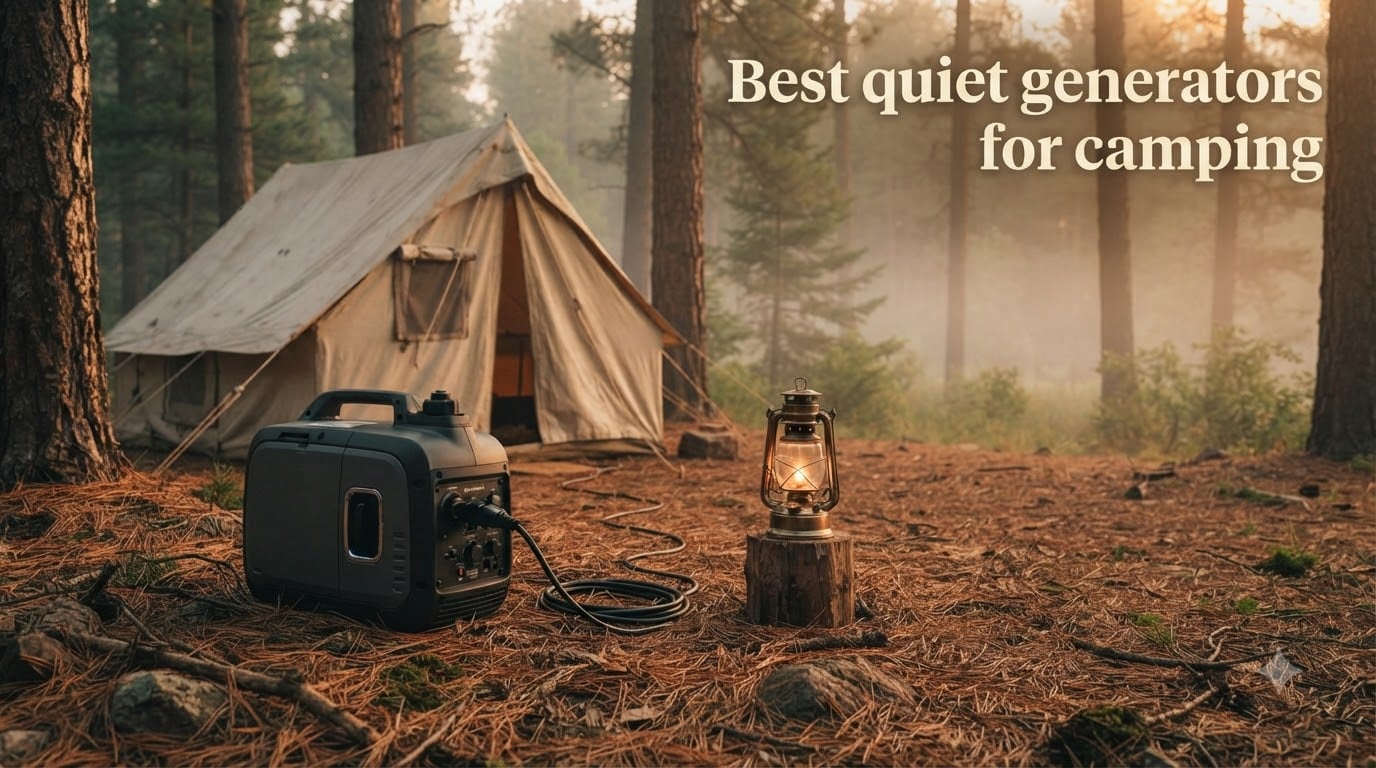 Best quiet generators for camping