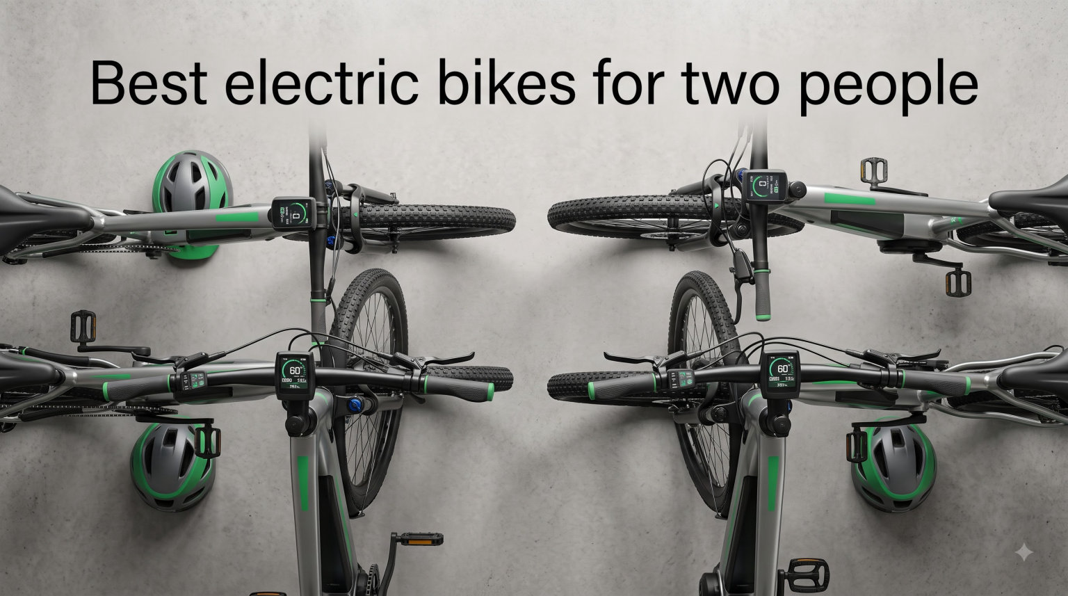 Best electric bikes for two people