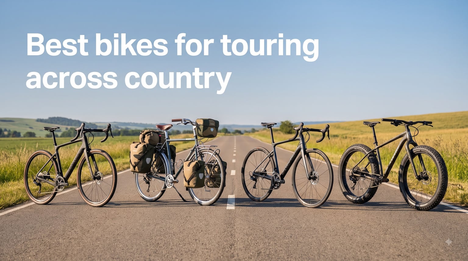 Best bikes for touring across country