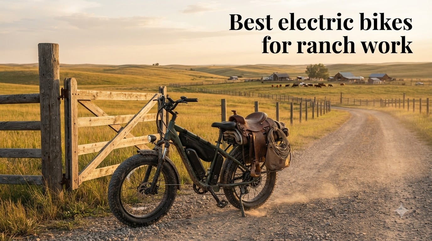 Best electric bikes for ranch work