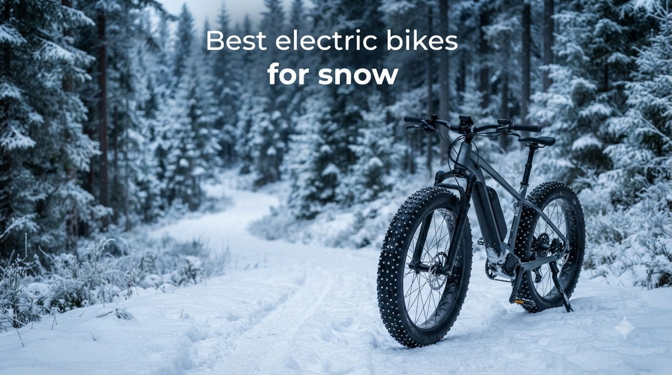 Best electric bikes for snow