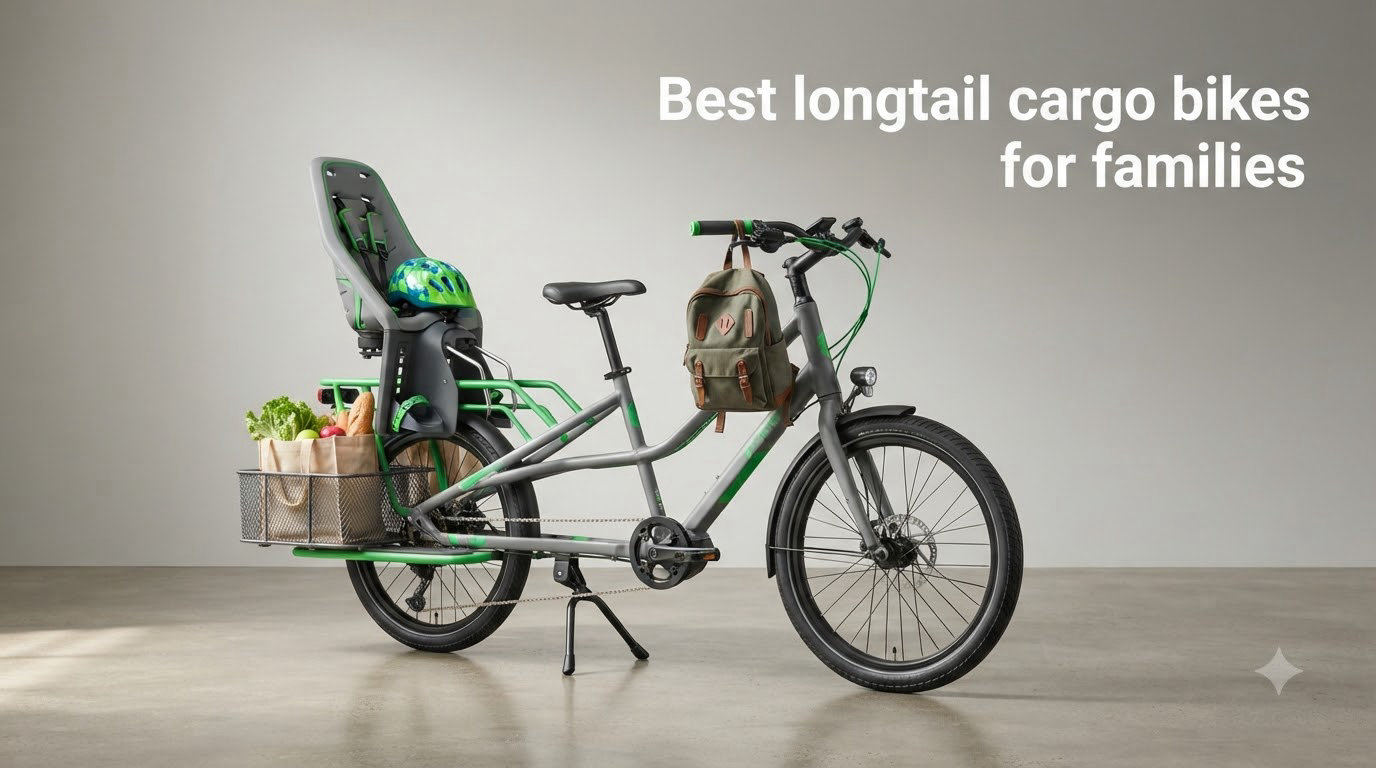 Best longtail cargo bikes for families