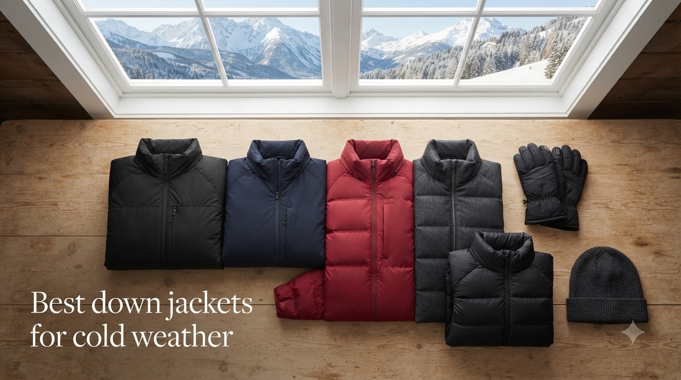 Best down jackets for cold weather