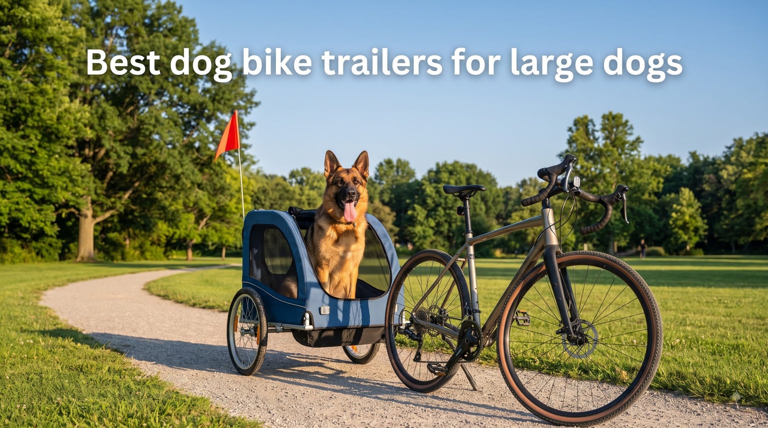 Best dog bike trailers for large dogs