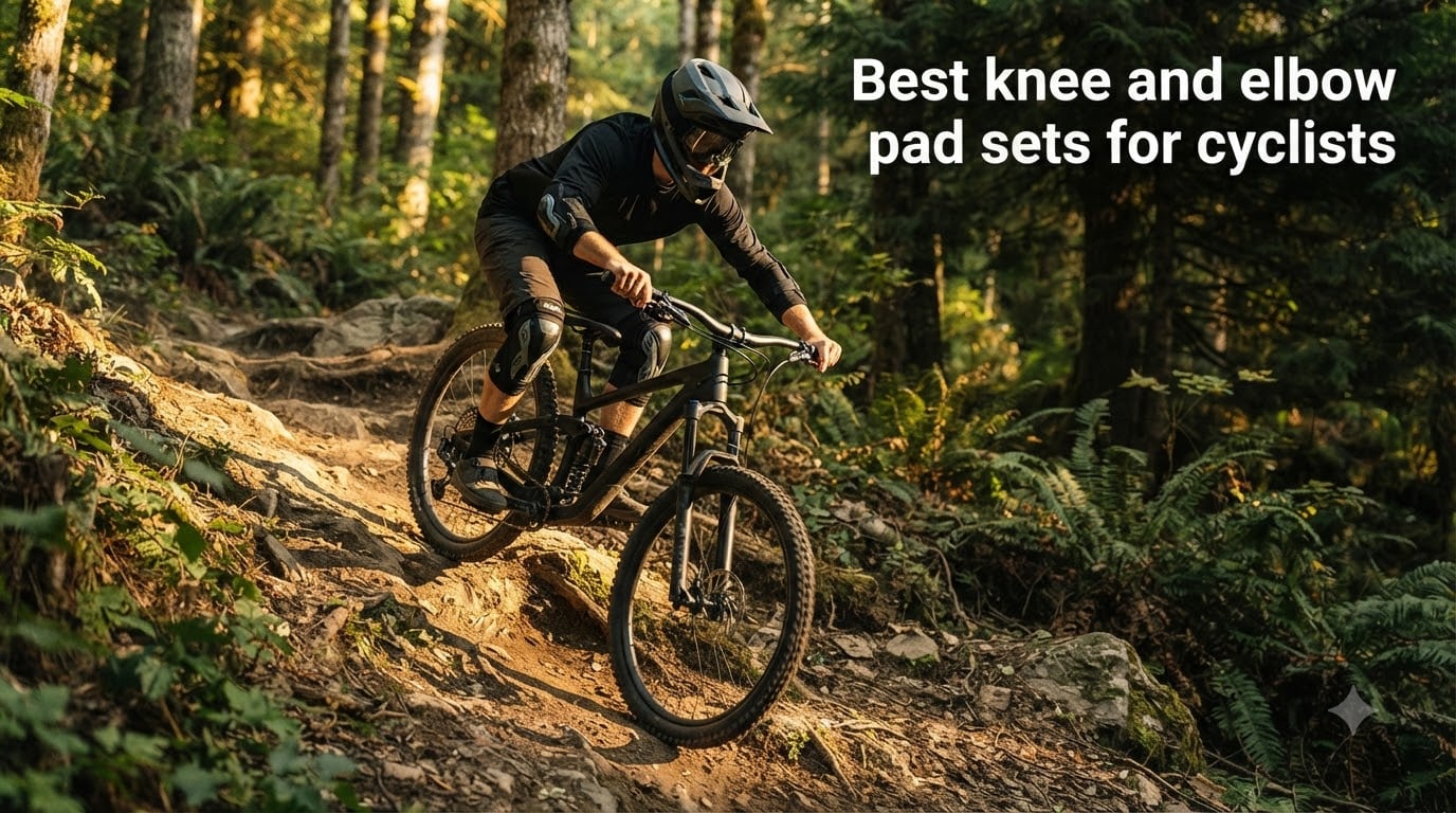 Best knee and elbow pad sets for cyclists